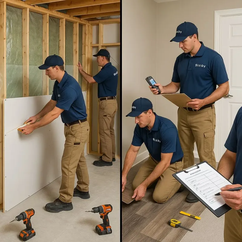 Repairs and Reconstruction process in Marshfield, MO