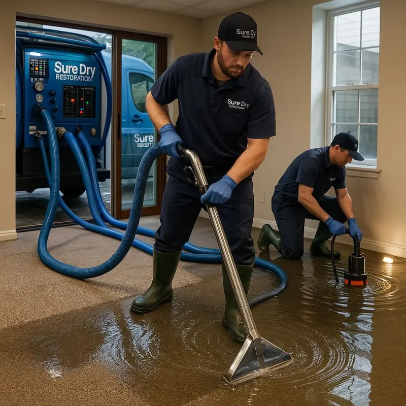 Water Extraction and Removal process in Marshfield, MO